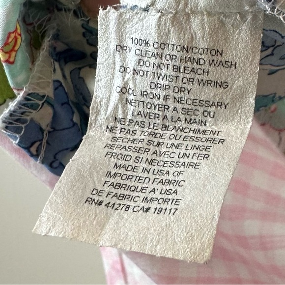 Mary Jane Cottagecore Patchwork Pastel 100% Cotton Skirt Size 10 - Picture 7 of 7